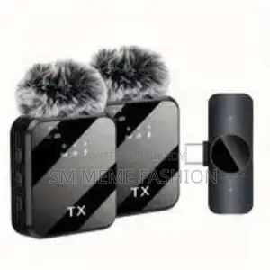 Wireless Lavalier Microphone 3 in 1 Mobile Phone Vlog Video Recording