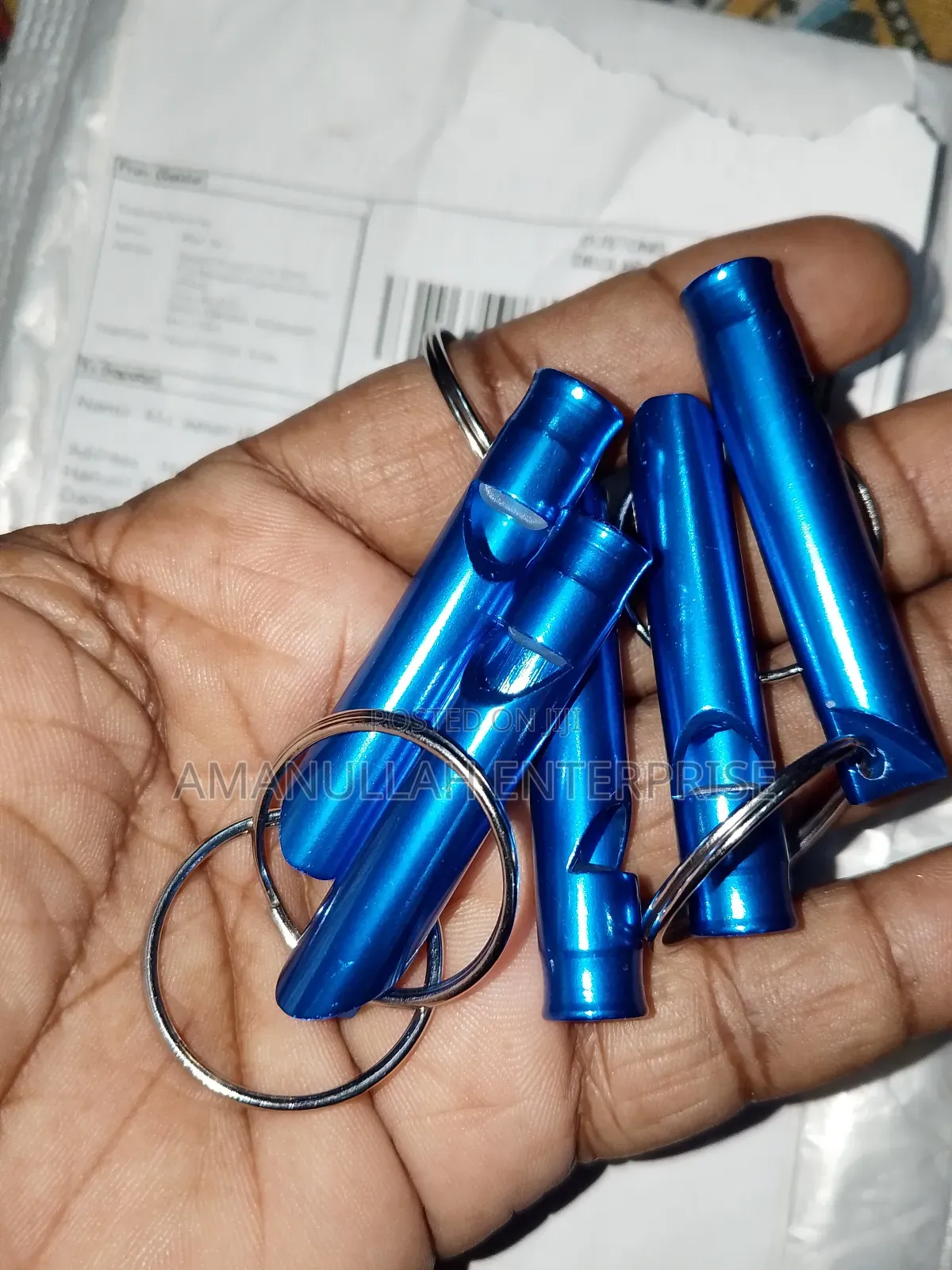 কিচেইনে অ্যালুমিনিয়াম ইমার্জেন্সি সারভাইভাল হুইসেল