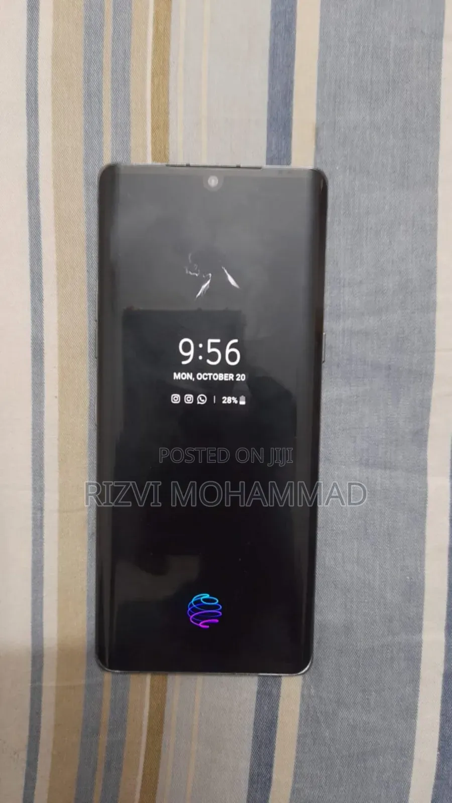 এলজি ভেলভেট ৫জি ১২৮ জিবি ব্ল্যাক