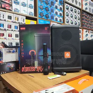 KTS-1279 8-Inch Speaker With Wireless Microphone