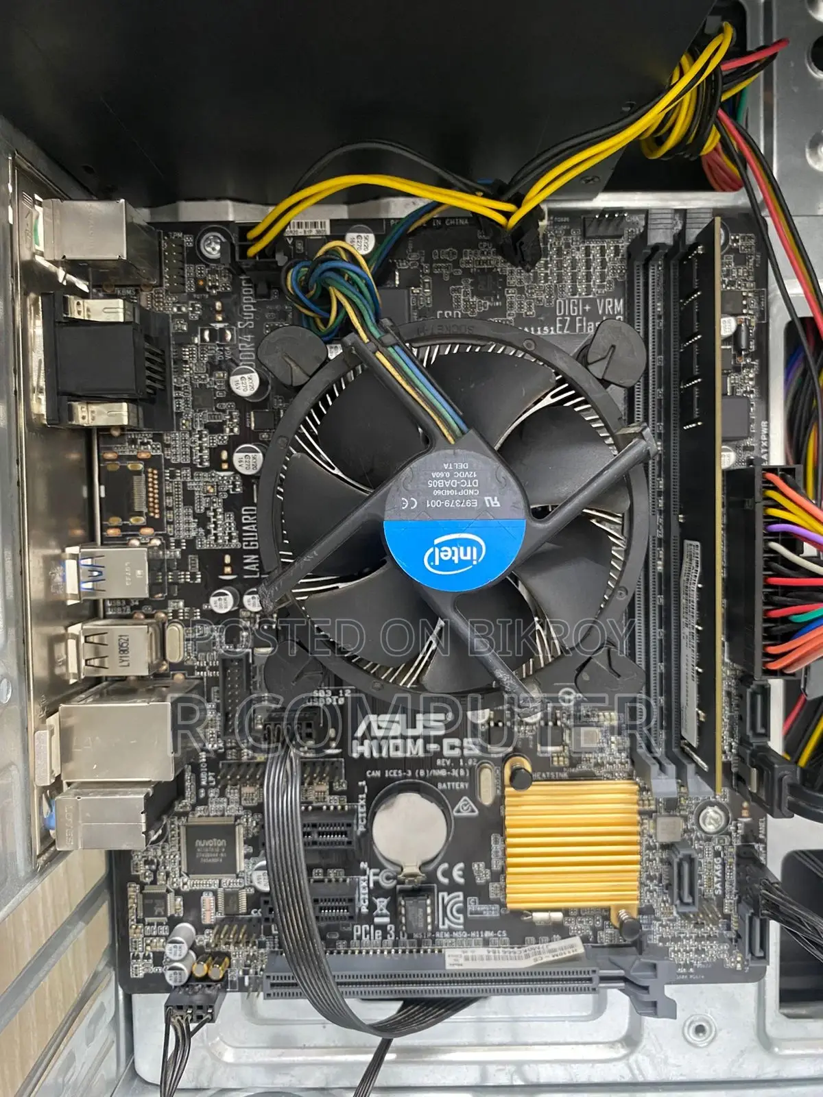 Ready Desktop PC, Core i3 7th Gen, 240GB SSD, 8GB RAM, Asus H*110