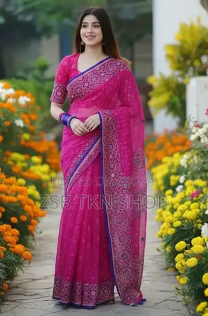 Premium Silk Boutique Skin Print Saree New Update Collection