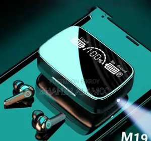 M19 TWS Bluetooth Earbuds (100%) Original
