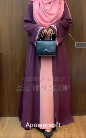 দুবাই চেরি বোরকা ১০০% কাপড় কালার কোয়ালিটি নিশ্চয়তা