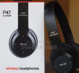 Wireless Bluetooth Headphone P47 Stereo Earphone With Sd Card