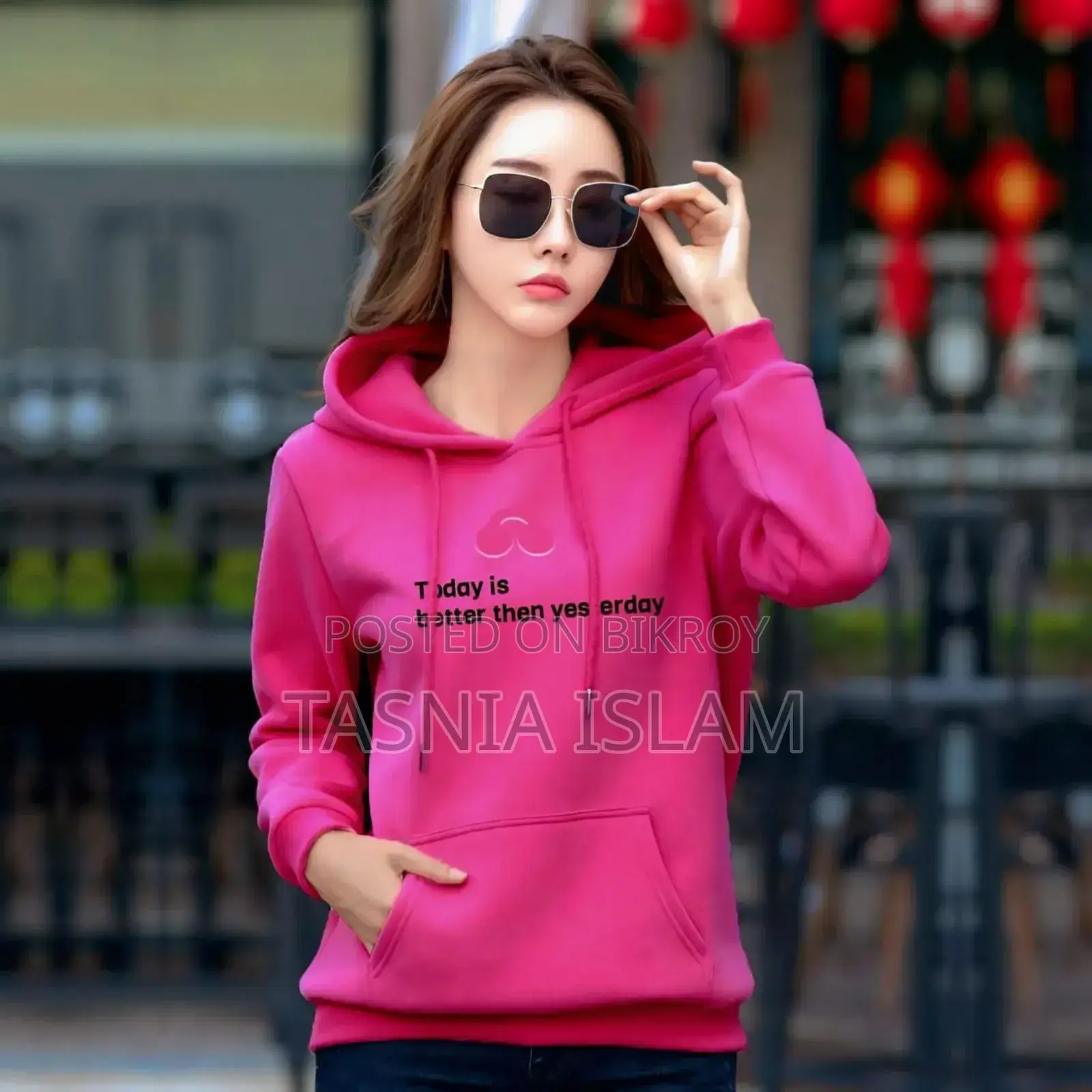 Ladies Premium Quality Winter Hoodie