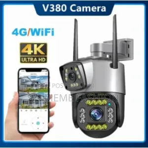 V380 8MP 4G PTZ Wifi Supported IP Wireless Outdoor Waterproof Dual Lens CCTV Camera