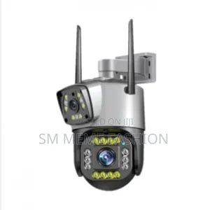 Dual Lens Security Camera V380 Pro Smart Home 4MP Auto Tracking Waterproof Outdoor Sim-Supported IP Camera