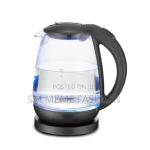 Jaipan Electric Kettle (Are-015) Glass Stainless Steel Cordless