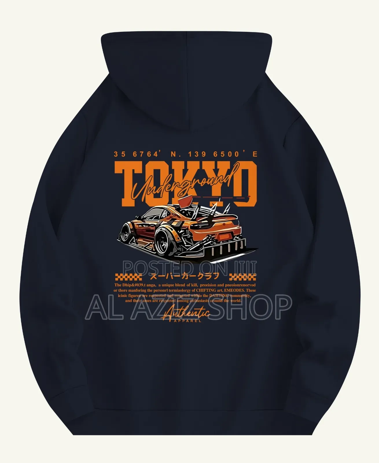 Drop Shoulder Hoodie for Men and Women
