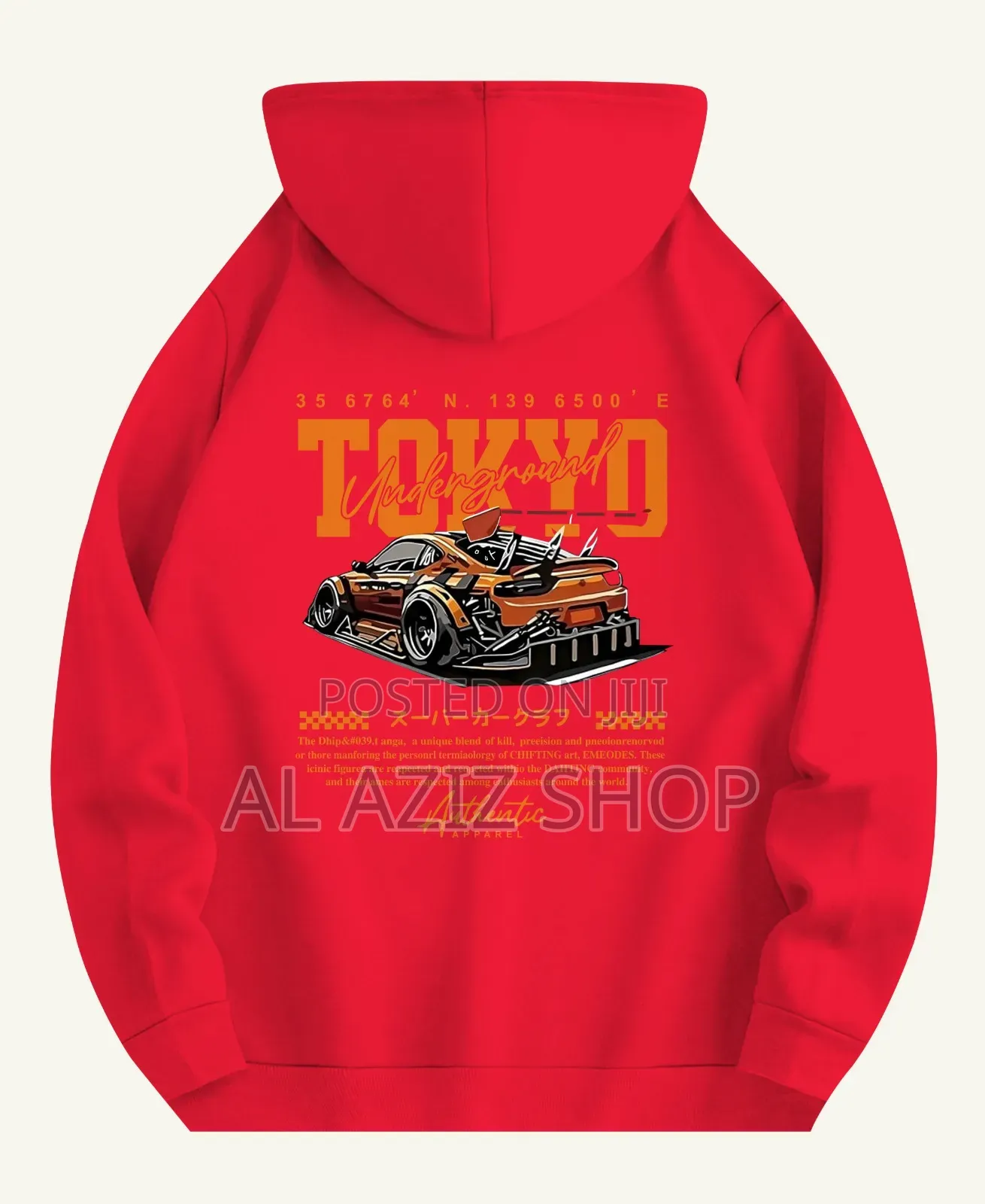 Drop Shoulder Hoodie for Men and Women