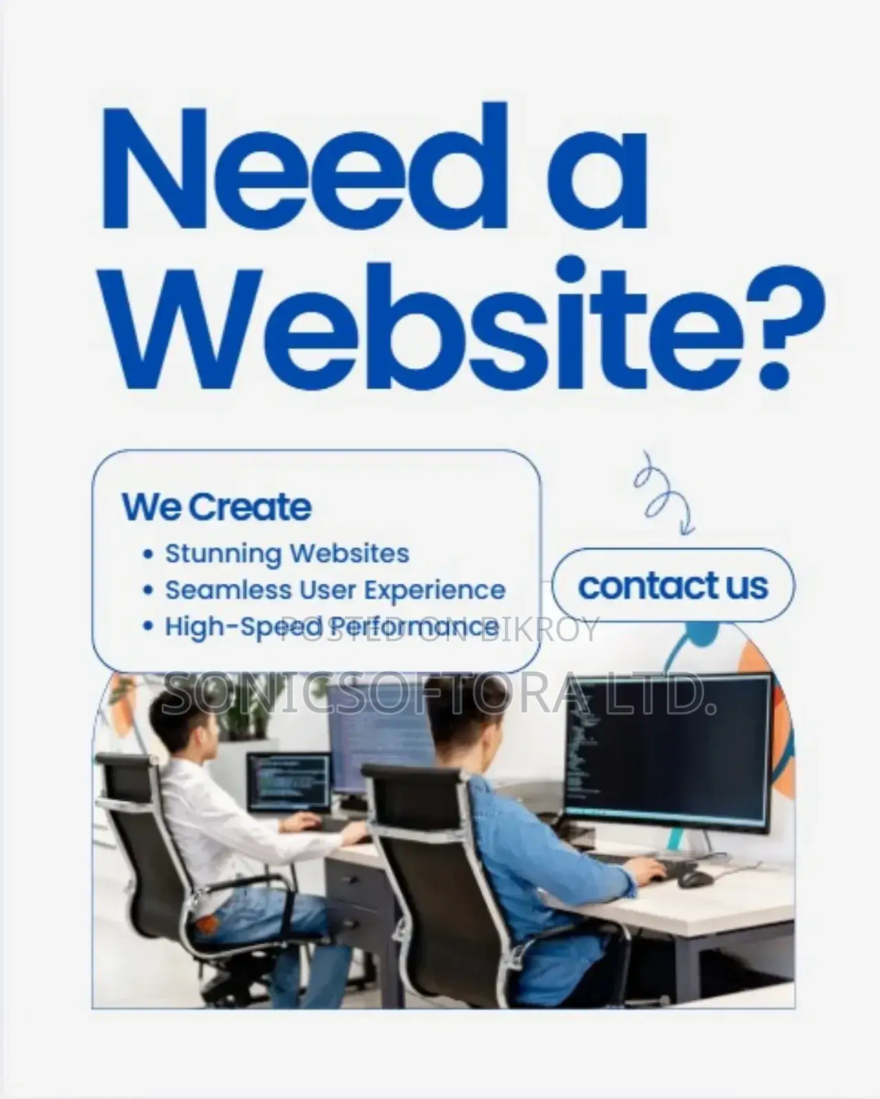 I Will Create a Website for You