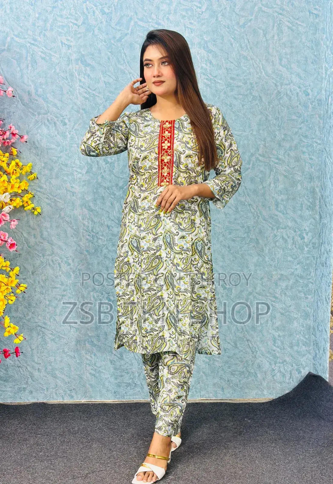 New Cotton 2-Piece Set: Kameez + Pajama New Update