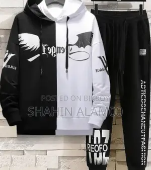 Stylish Design - Hoodie Set for Men, Perfect Modern Trendy Look