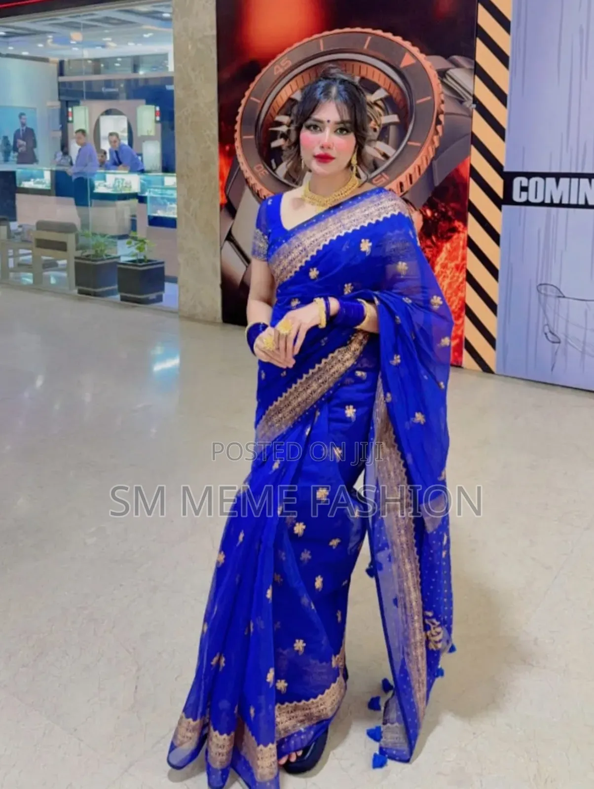 Semi Muslin Royal Beauty and Comfort Saree