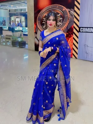 Semi Muslin Royal Beauty and Comfort Saree