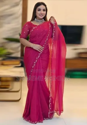 Semi Muslin Royal Beauty and Comfort Saree