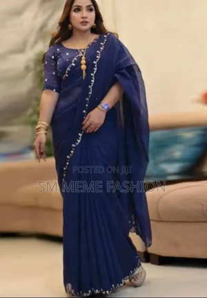 Semi Muslin Royal Beauty and Comfort Saree