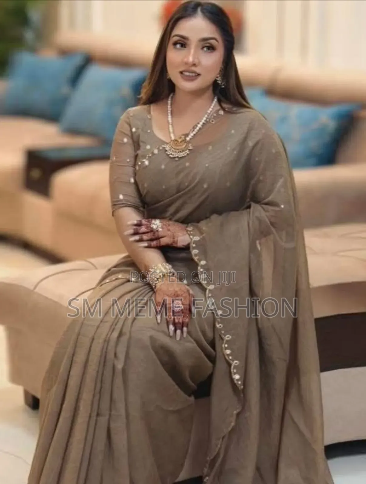Semi Muslin Royal Beauty and Comfort Saree