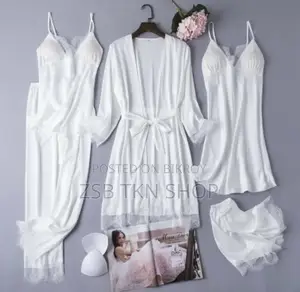 5pcs Chemise Nightgown Sleepwear High Quality