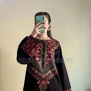 সালাপ কটন ২ পিস
ফুল এমব্রয়ডারি কাজ