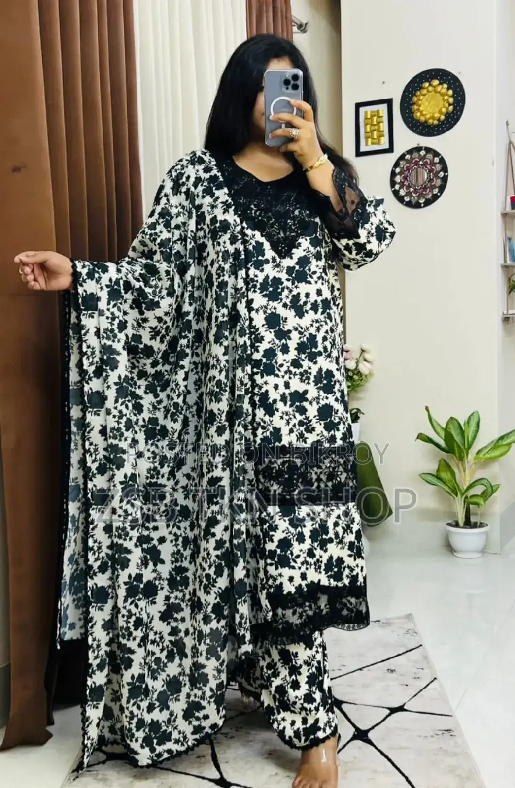 পাকিস্তানি অনুপ্রাণিত ৩ পিস হাই কোয়ালিটি