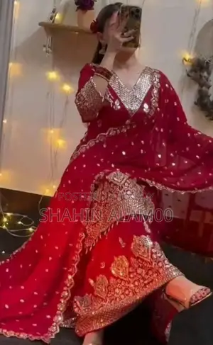 জর্জেট থ্রি-পিস