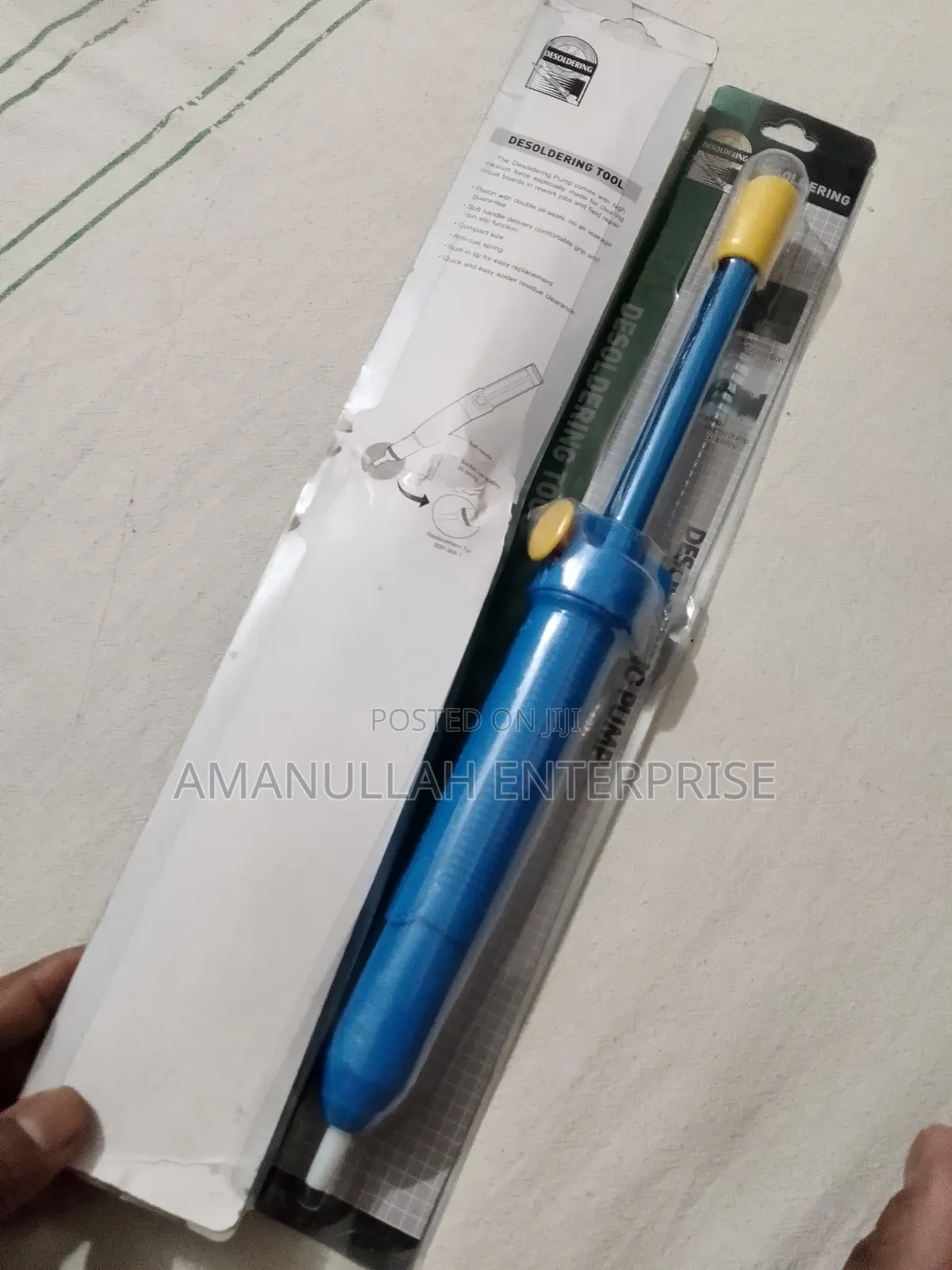 ডিসোল্ডারিং পাম্প, যা সোল্ডার সাকার নামেও পরিচিত