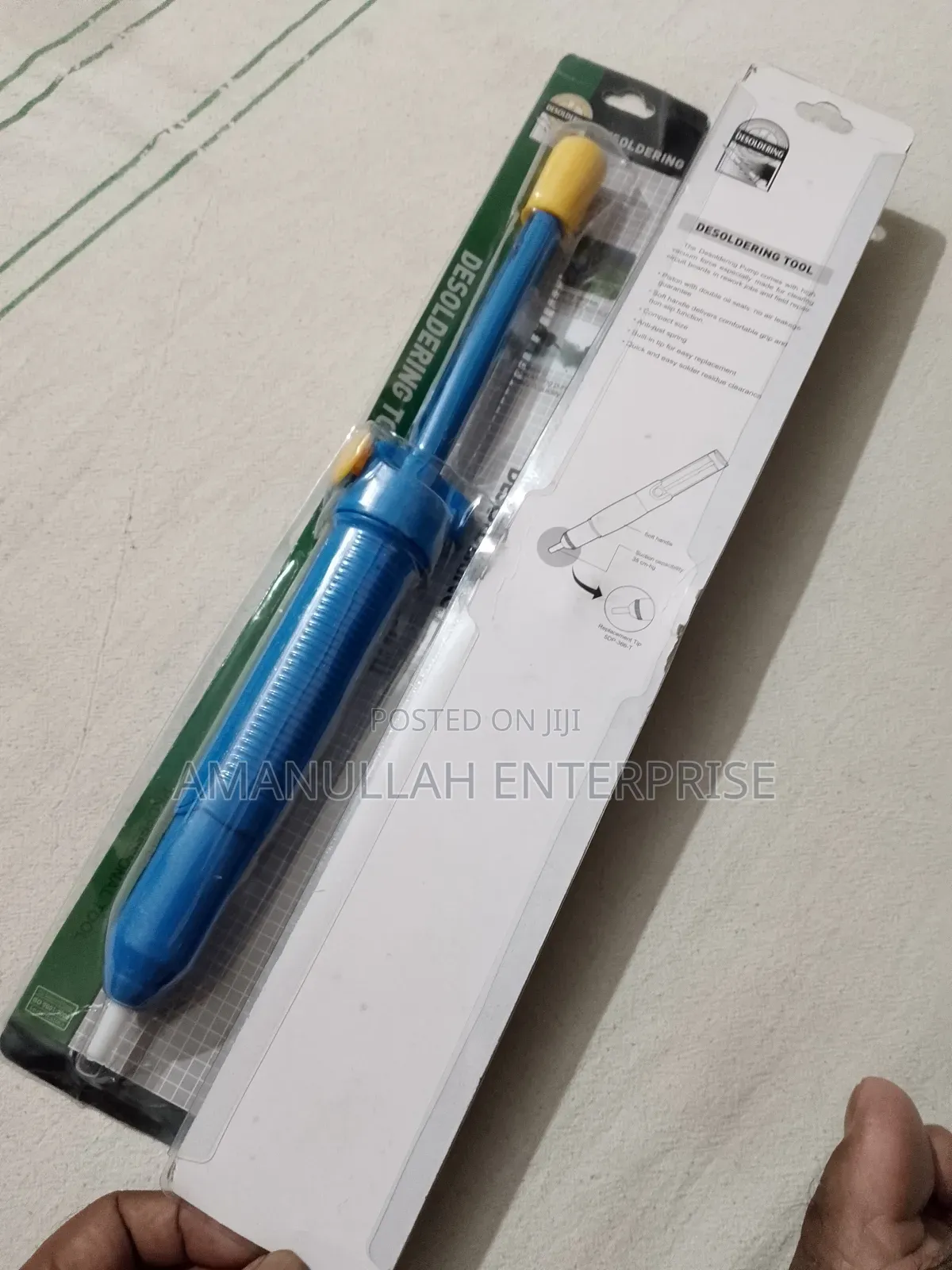 ডিসোল্ডারিং পাম্প, যা সোল্ডার সাকার নামেও পরিচিত
