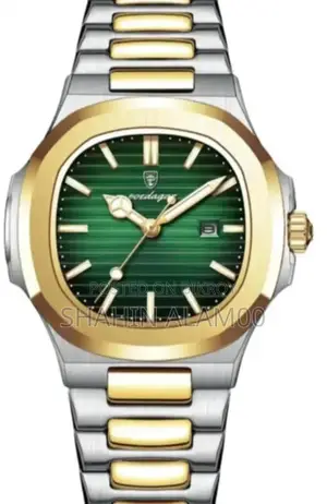 Poedagar 789 Luxury Square Watch for Men Waterproof Luminous Date