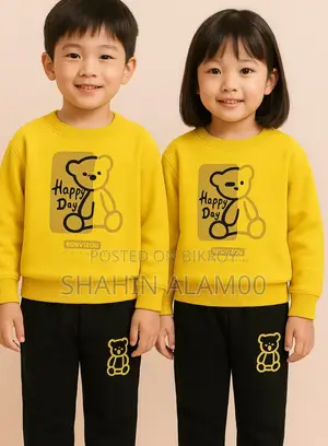 Elegant Stylish Baby Sweatshirt and Trouser Set