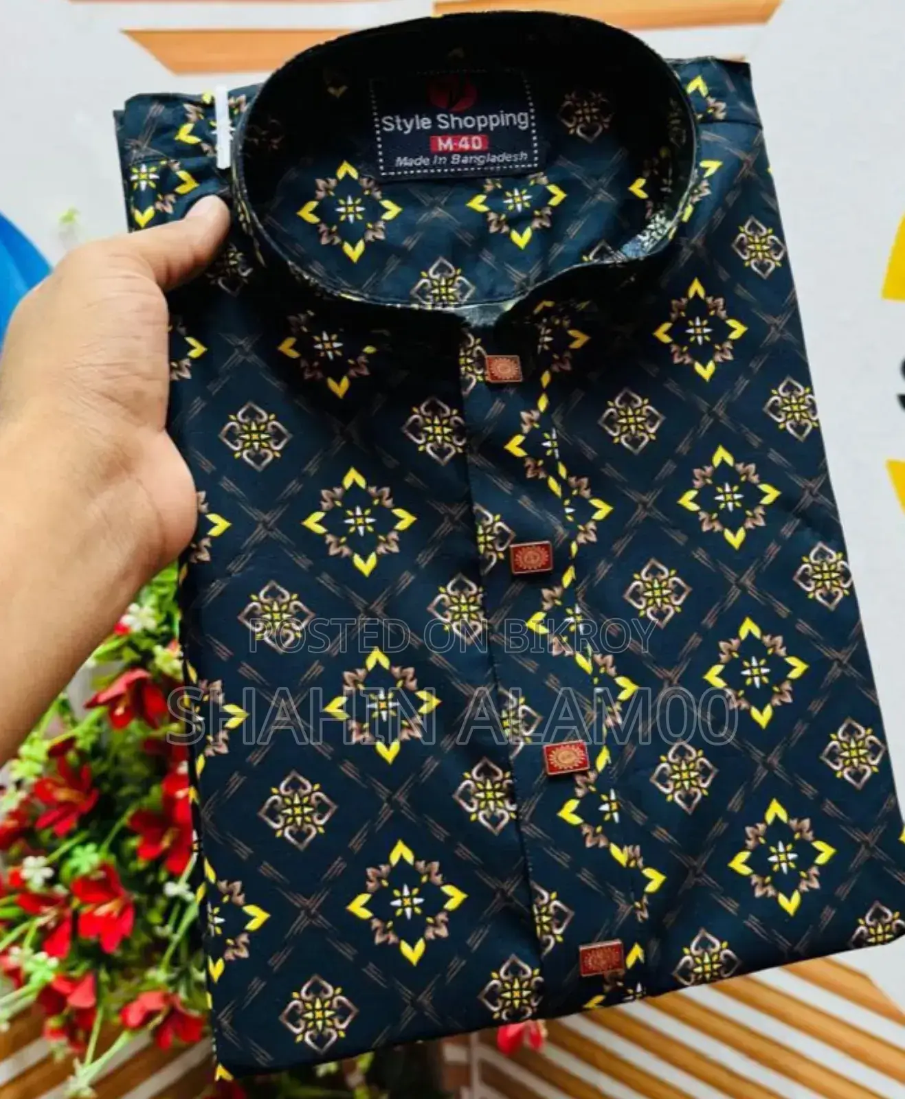Cotton Printed Panjabi