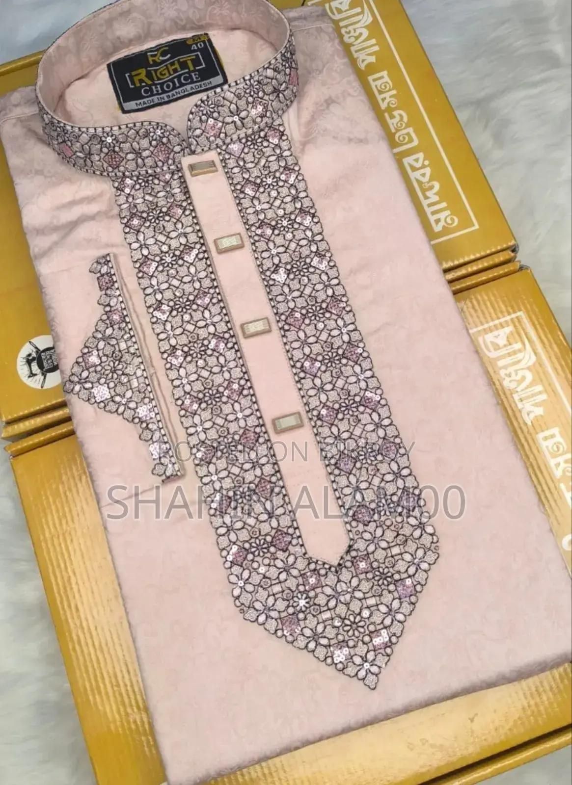 Sequence Embroidery Panjabi