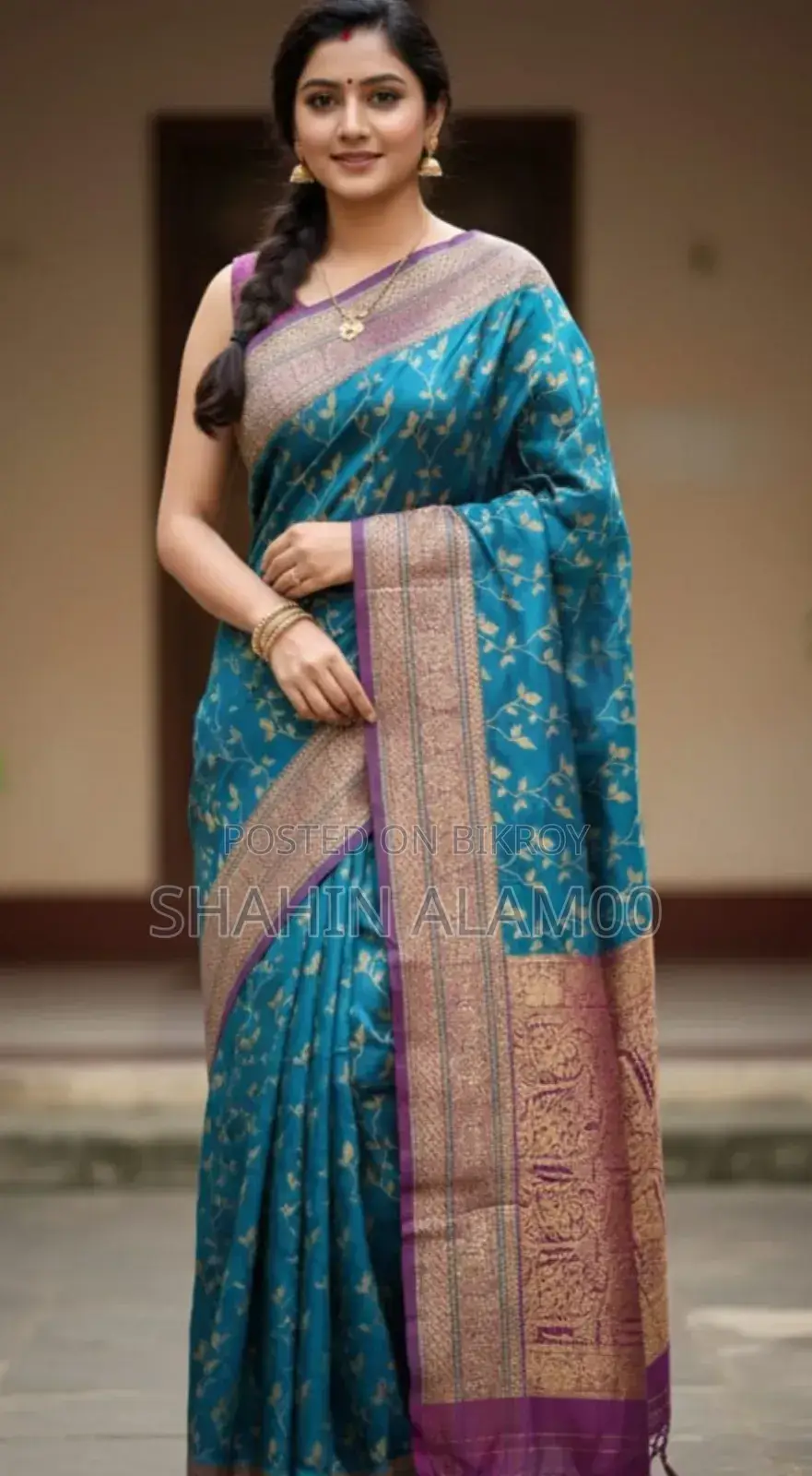 Kashmiri Katan Saree