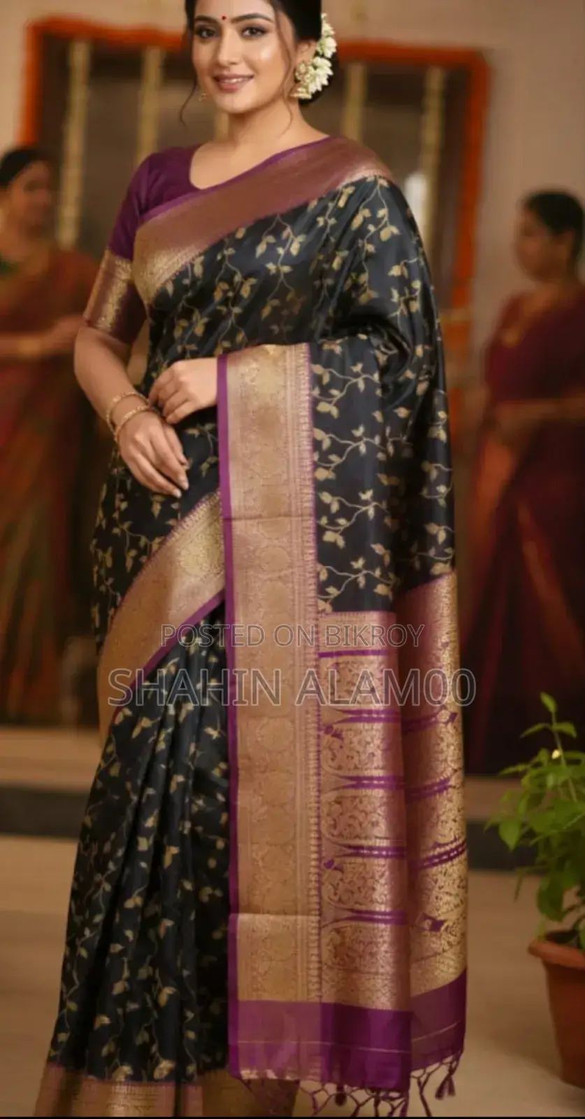 Kashmiri Katan Saree