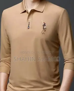 শীতের জন্য ফুল স্লিভ প্রিমিয়াম পোলো শার্ট