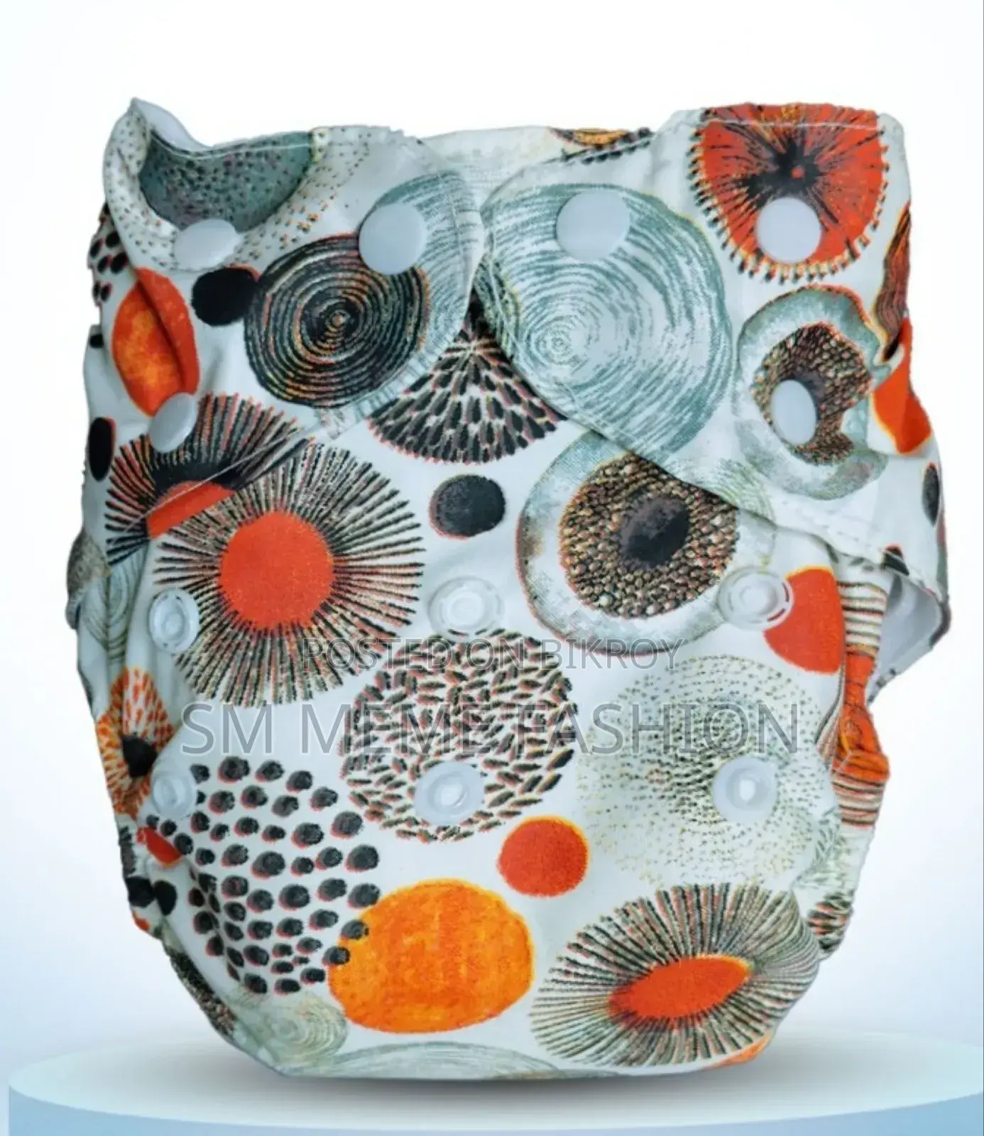 Washable Diaper (Knitted Fabric) – With 2 Pads