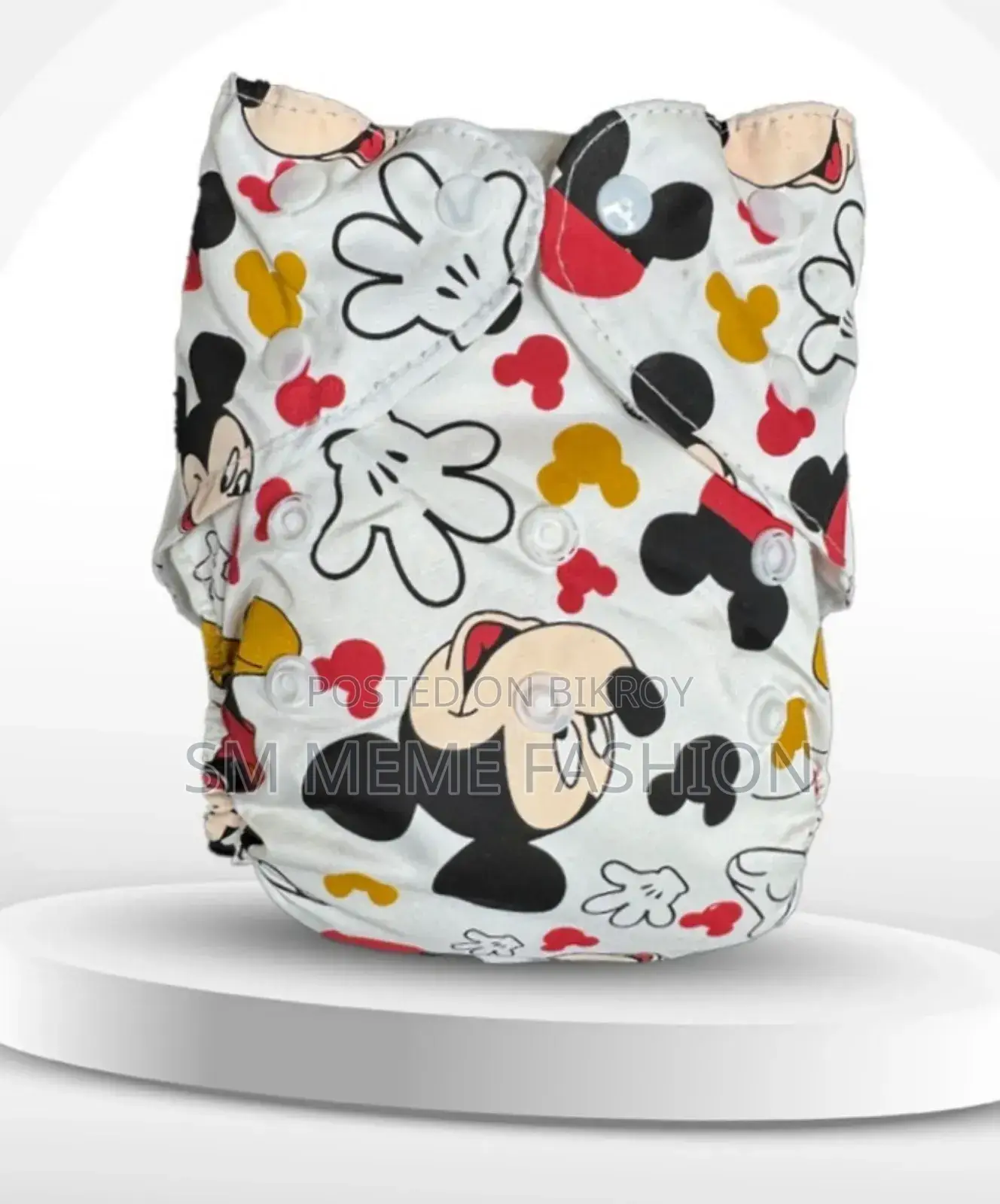 Washable Diaper (Knitted Fabric) – With 2 Pads