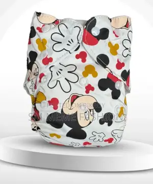 Washable Diaper (Knitted Fabric) – With 2 Pads
