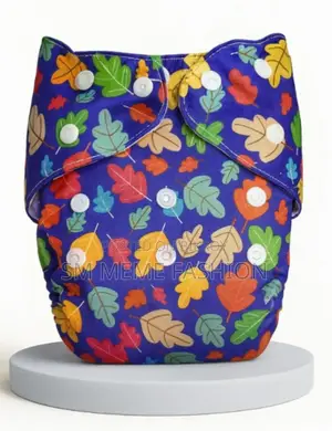 Washable Diaper (Knitted Fabric) – With 2 Pads