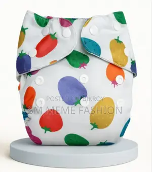 Washable Diaper (Knitted Fabric) – With 2 Pads