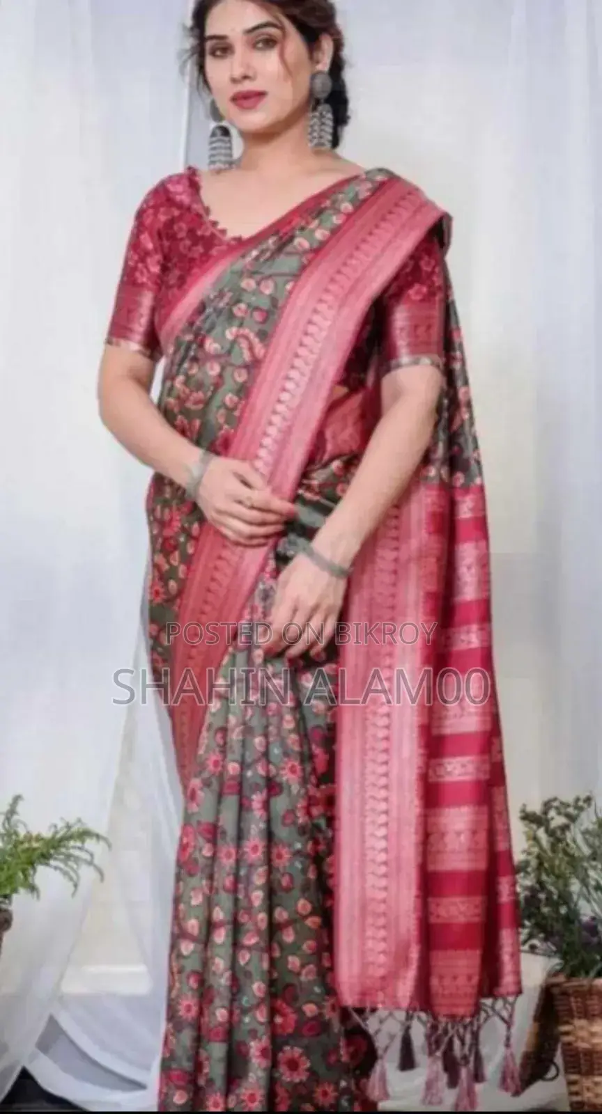 Chanduri Silk Sharee