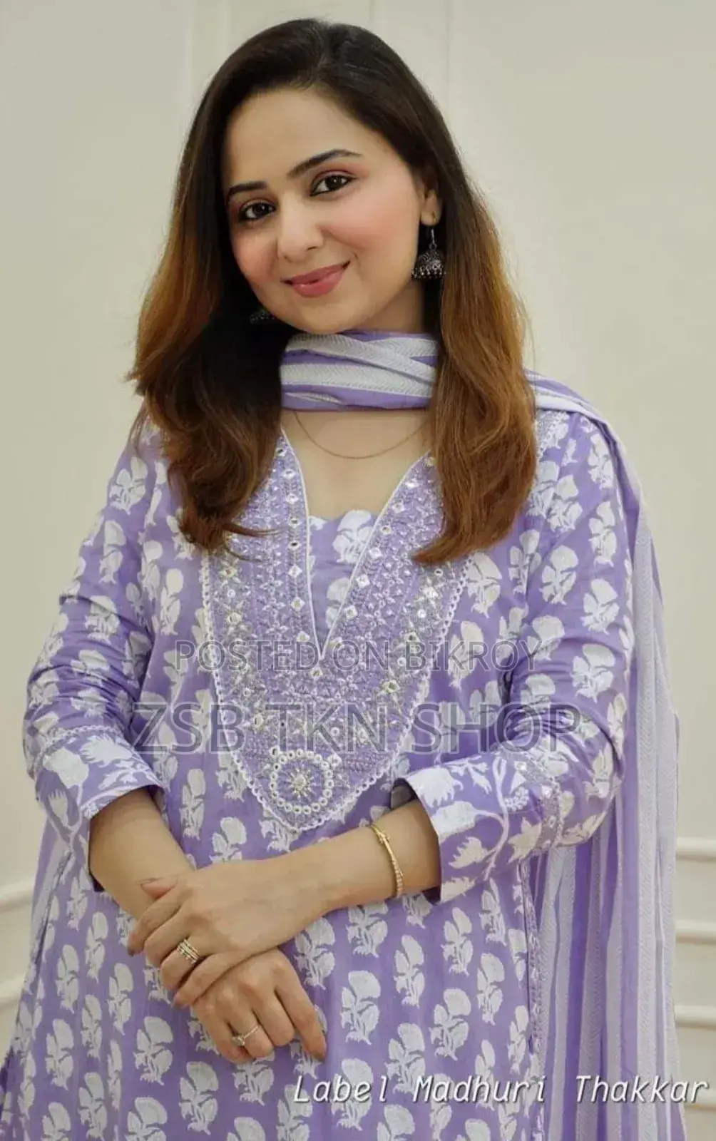 থ্রী পিস নতুন কালেকশন