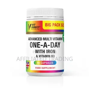 Advanced Multi Vitamin One-a-Day 90 Capsules - Made in Uk