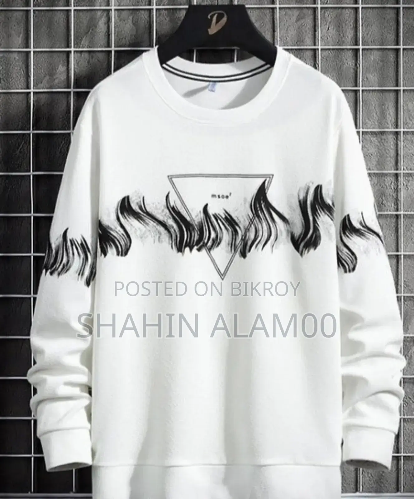 Mesh Fabrics Full Sleeve T-Shirt