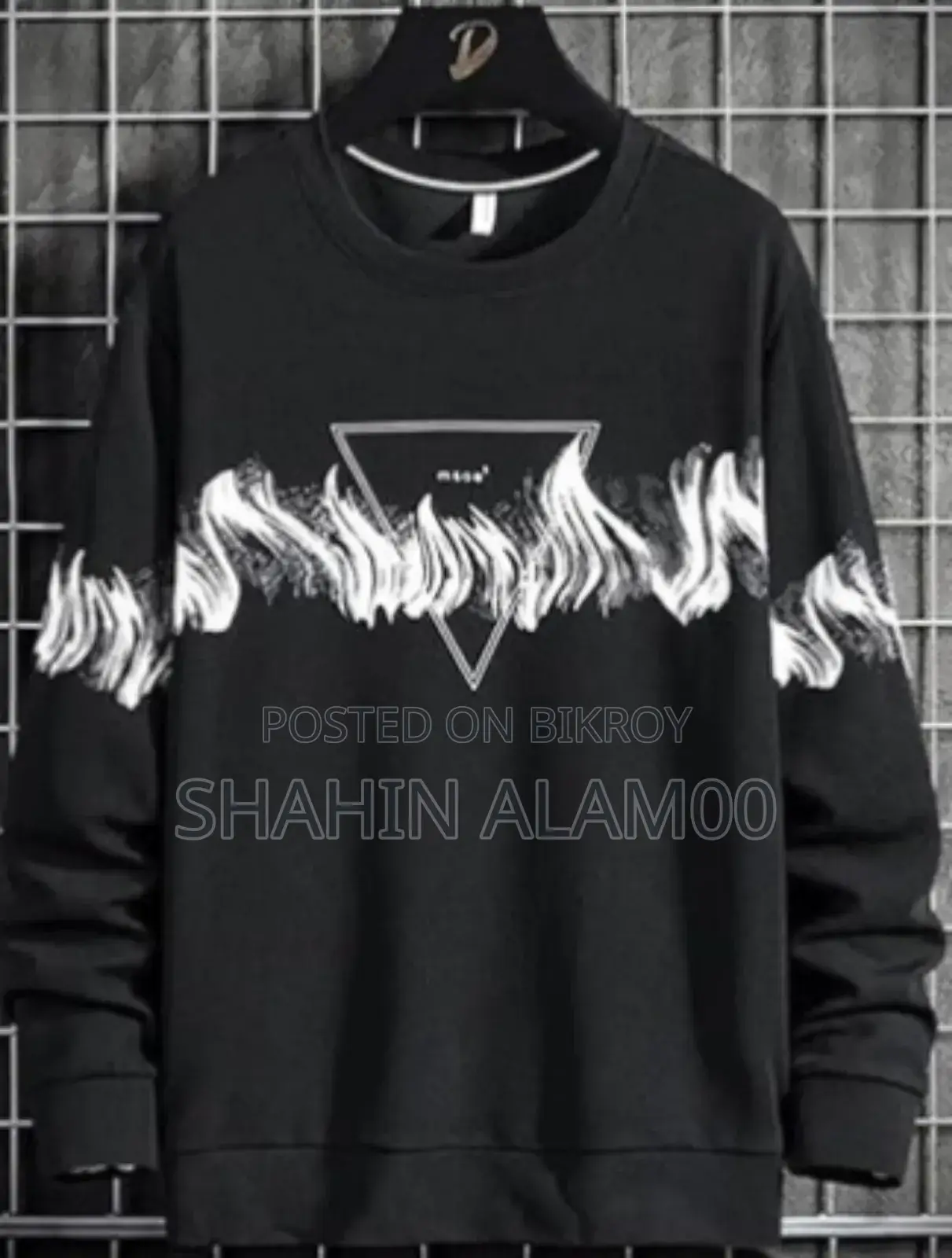 Mesh Fabrics Full Sleeve T-Shirt