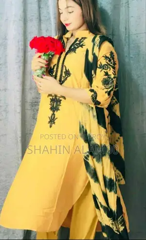 এমব্রয়ডারি থ্রি-পিস