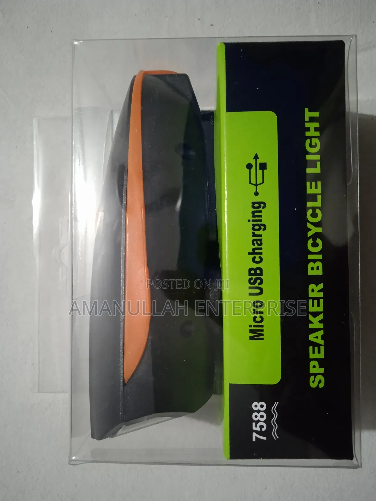 ইন্টিগ্রেটেড হর্নসহ Usb রিচার্জেবল বাইসাইকেল লাইট। এই ২-ইন-১।