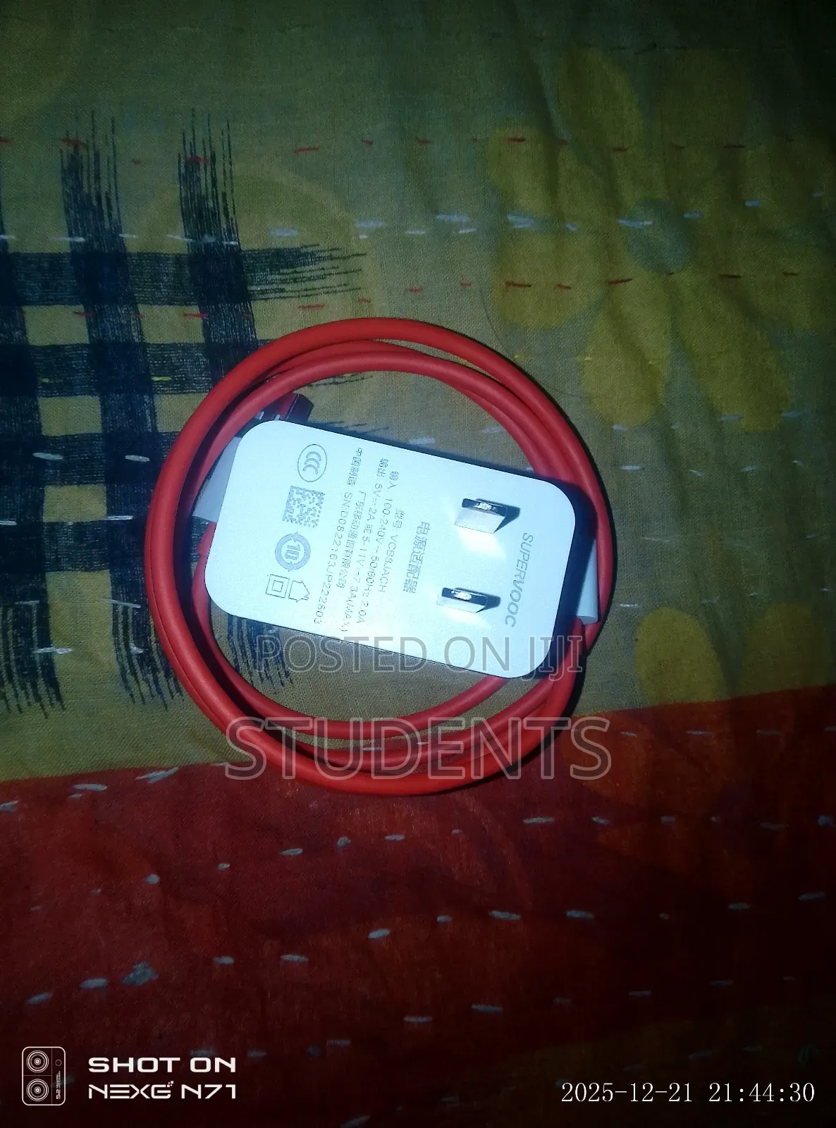 80w Super Vooc Charger for One Plus