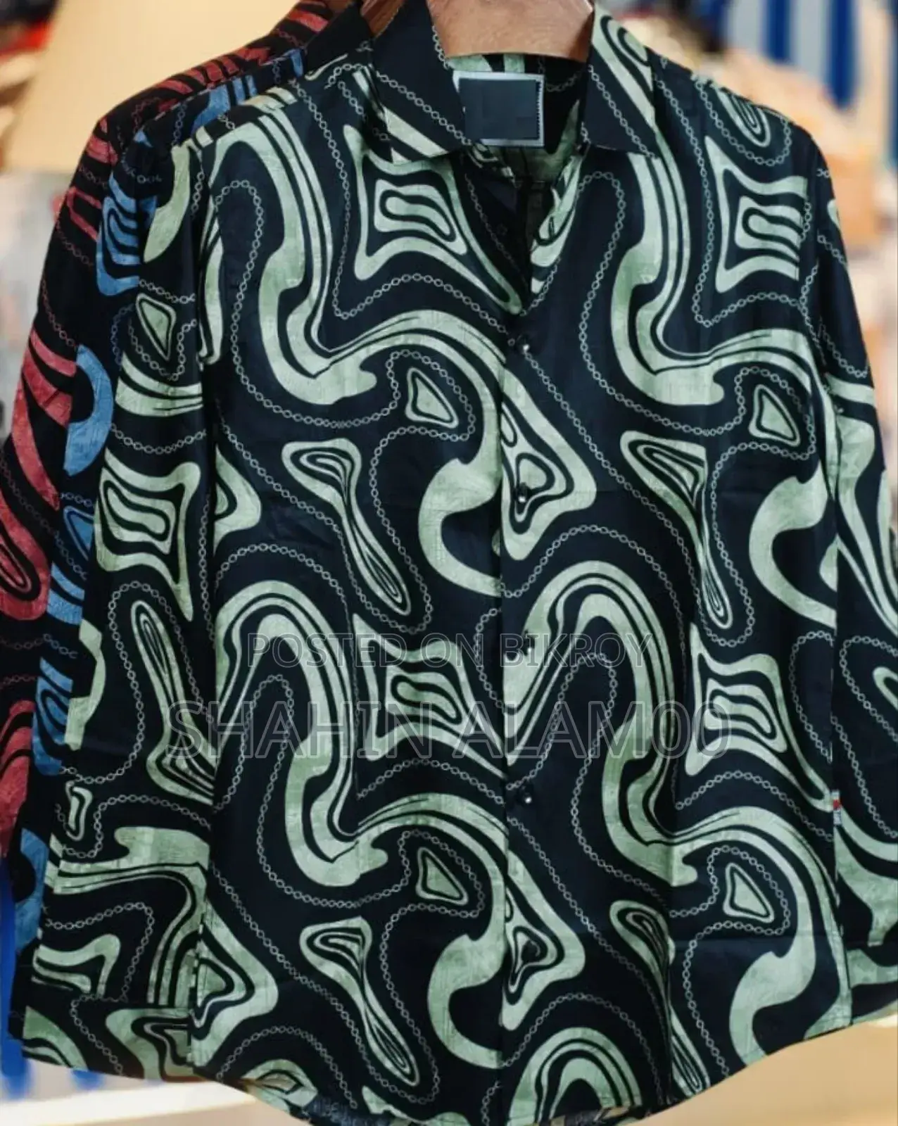 Pure Cotton Full Sleeve Check Print Shirt for Men's